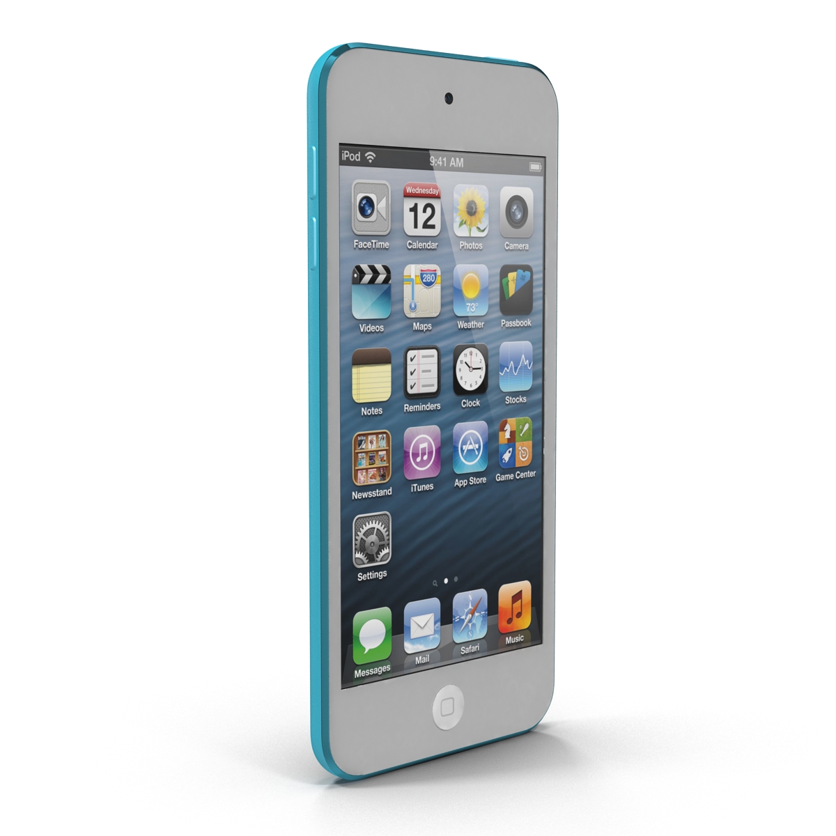 3D model iPod Touch Blue