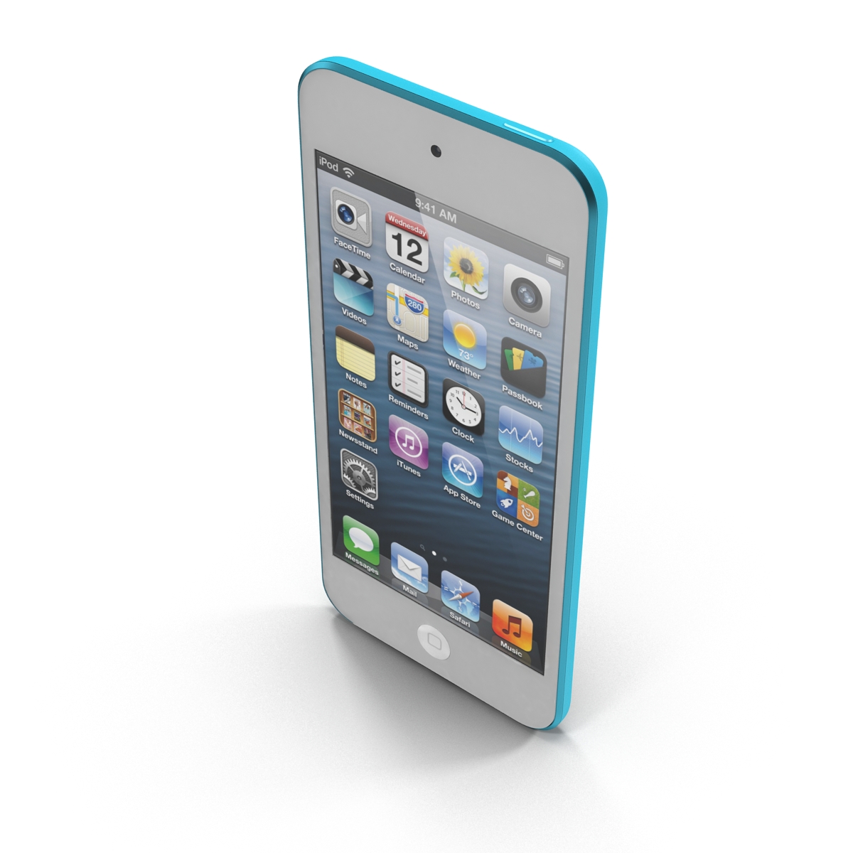 3D model iPod Touch Blue