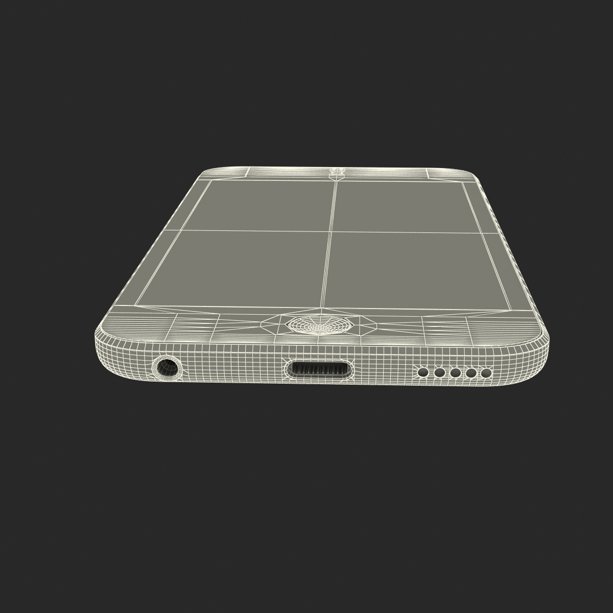 3D model iPod Touch Blue