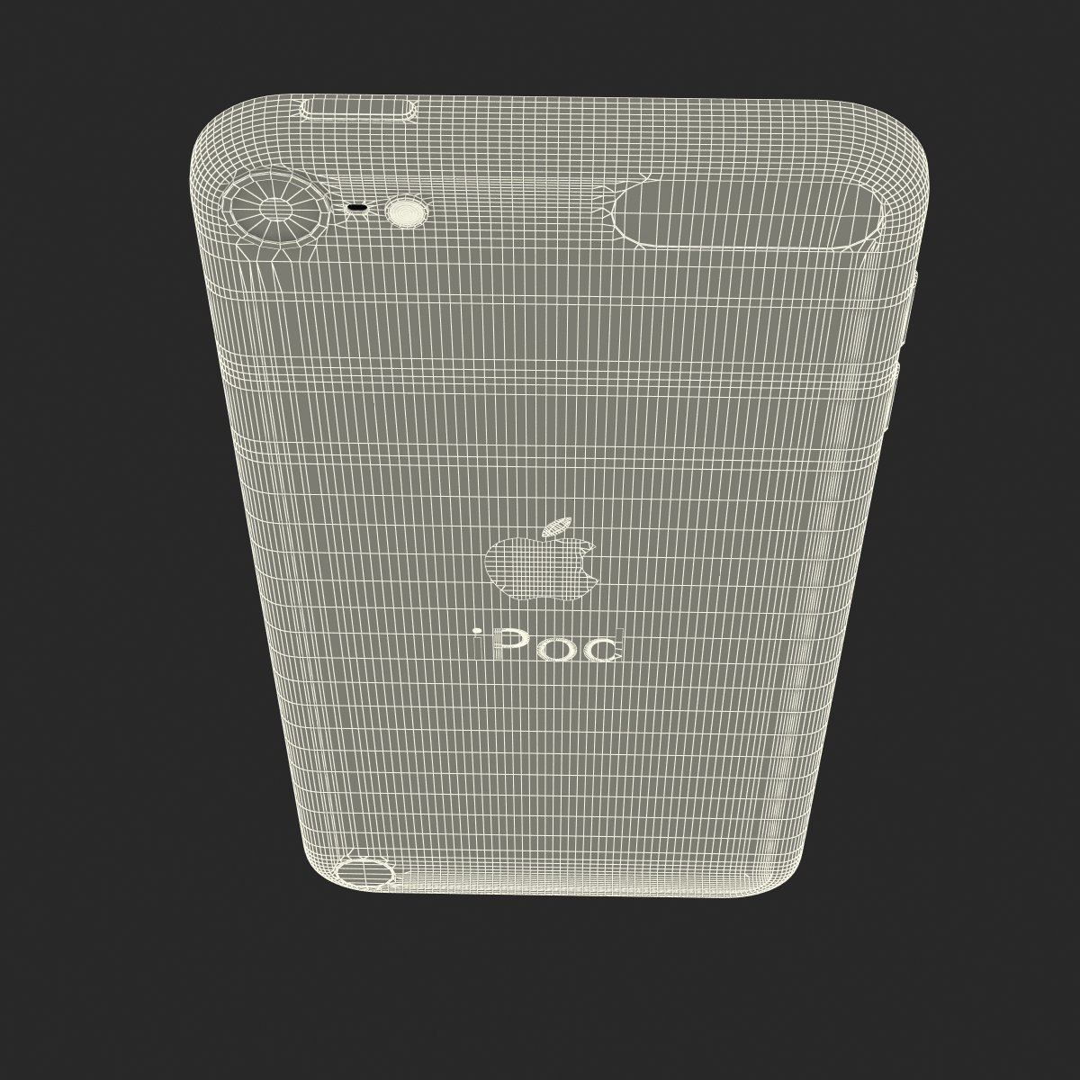 3D iPod Touch Space Gray