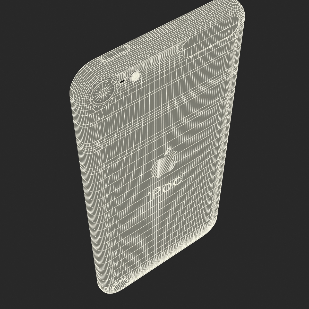 3D iPod Touch Space Gray