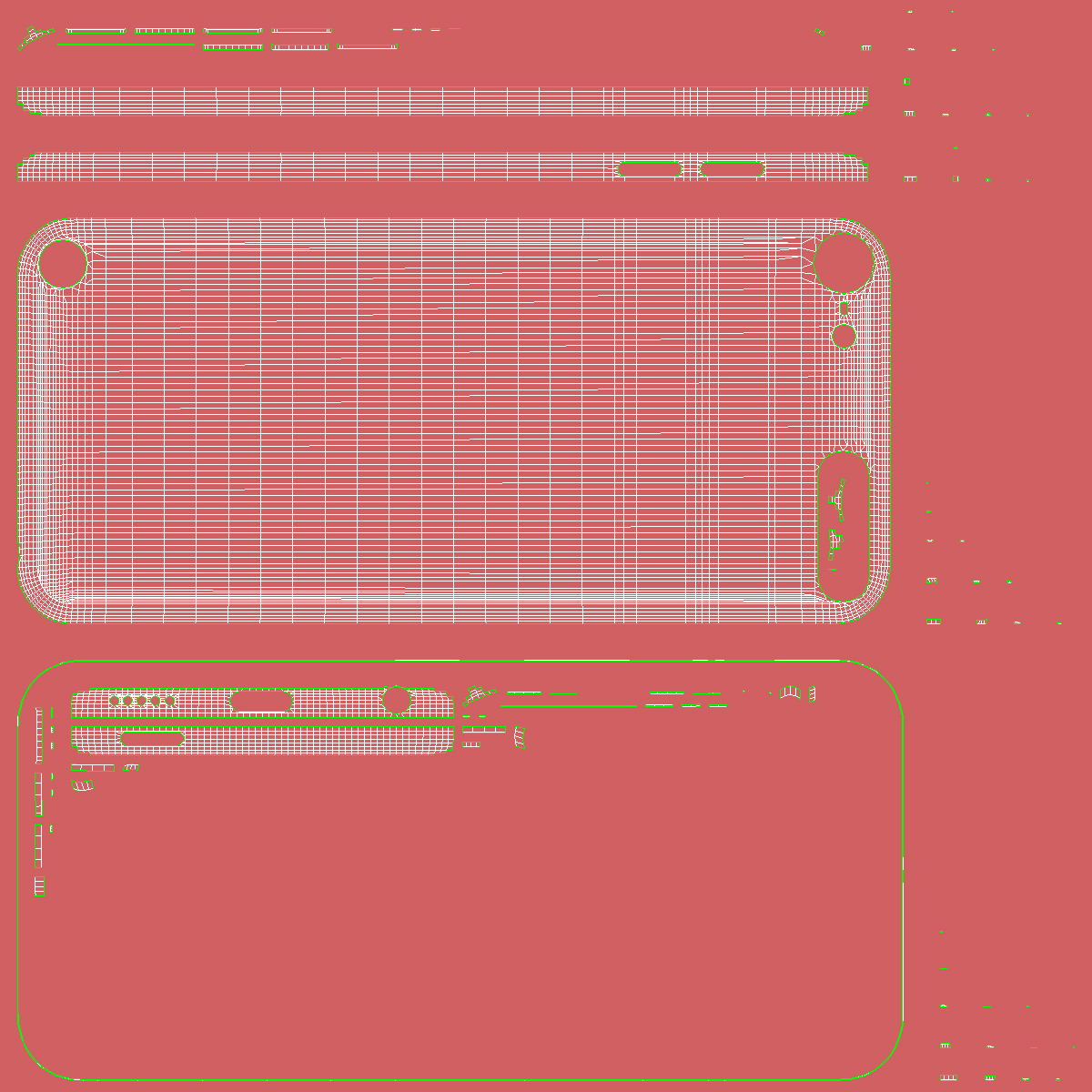 3D model iPod Touch Pink