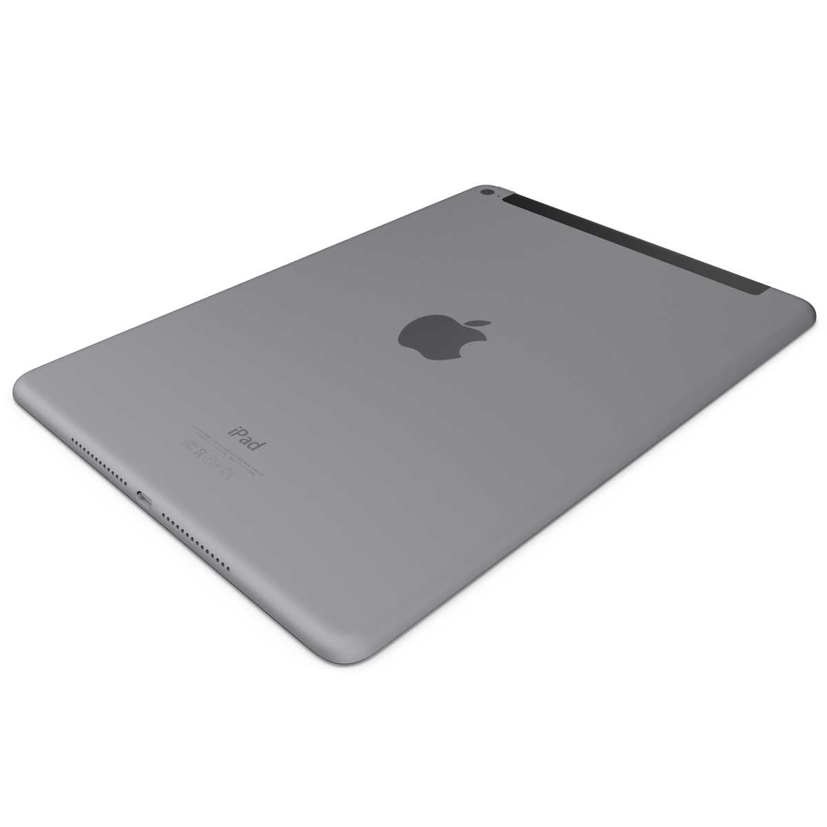 iPad Air 2 3G Space Gray 3D model