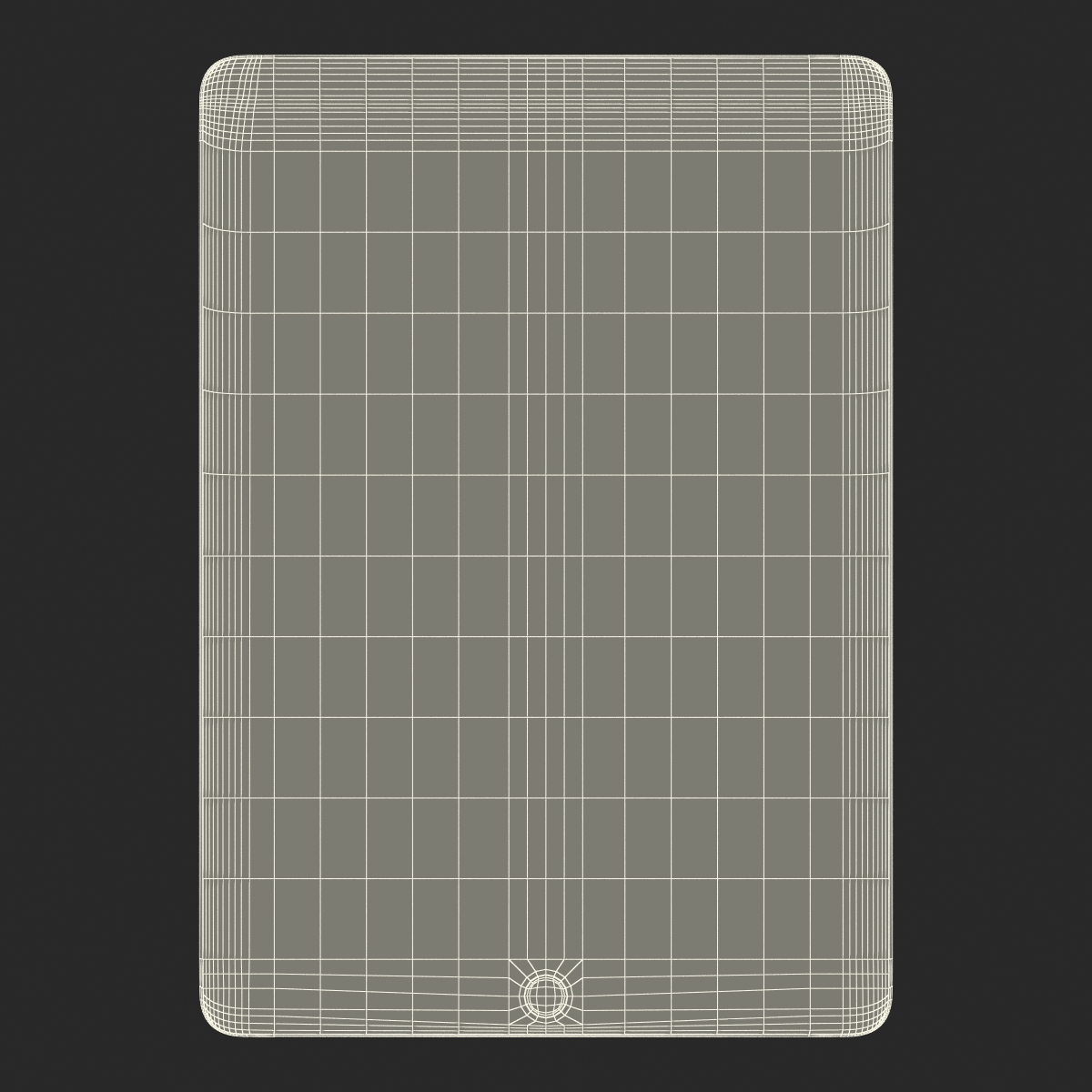 iPad Air 2 3G Space Gray 3D model