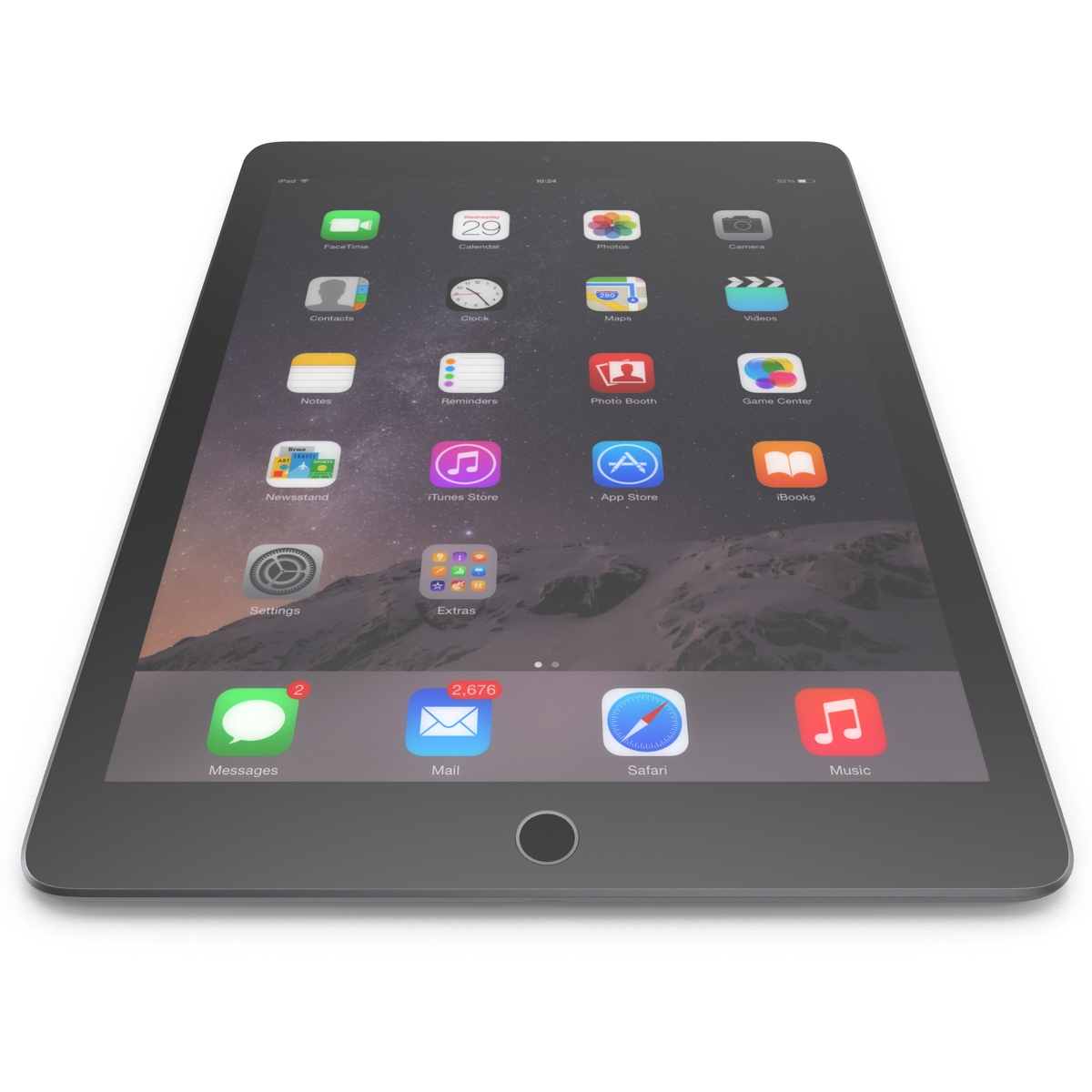 3D iPad Air 2 3G Space Gray 2