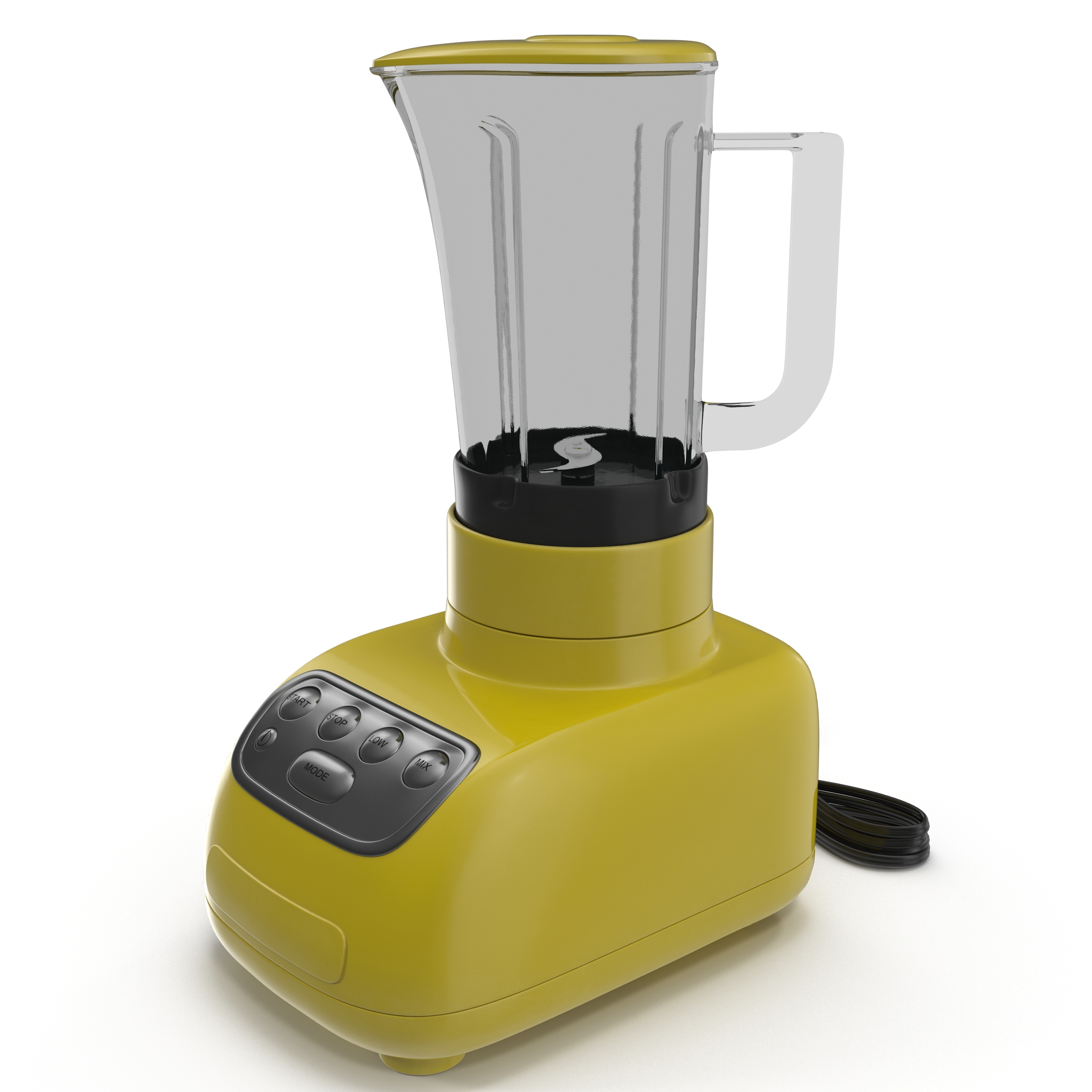 Blender Yellow 3D model