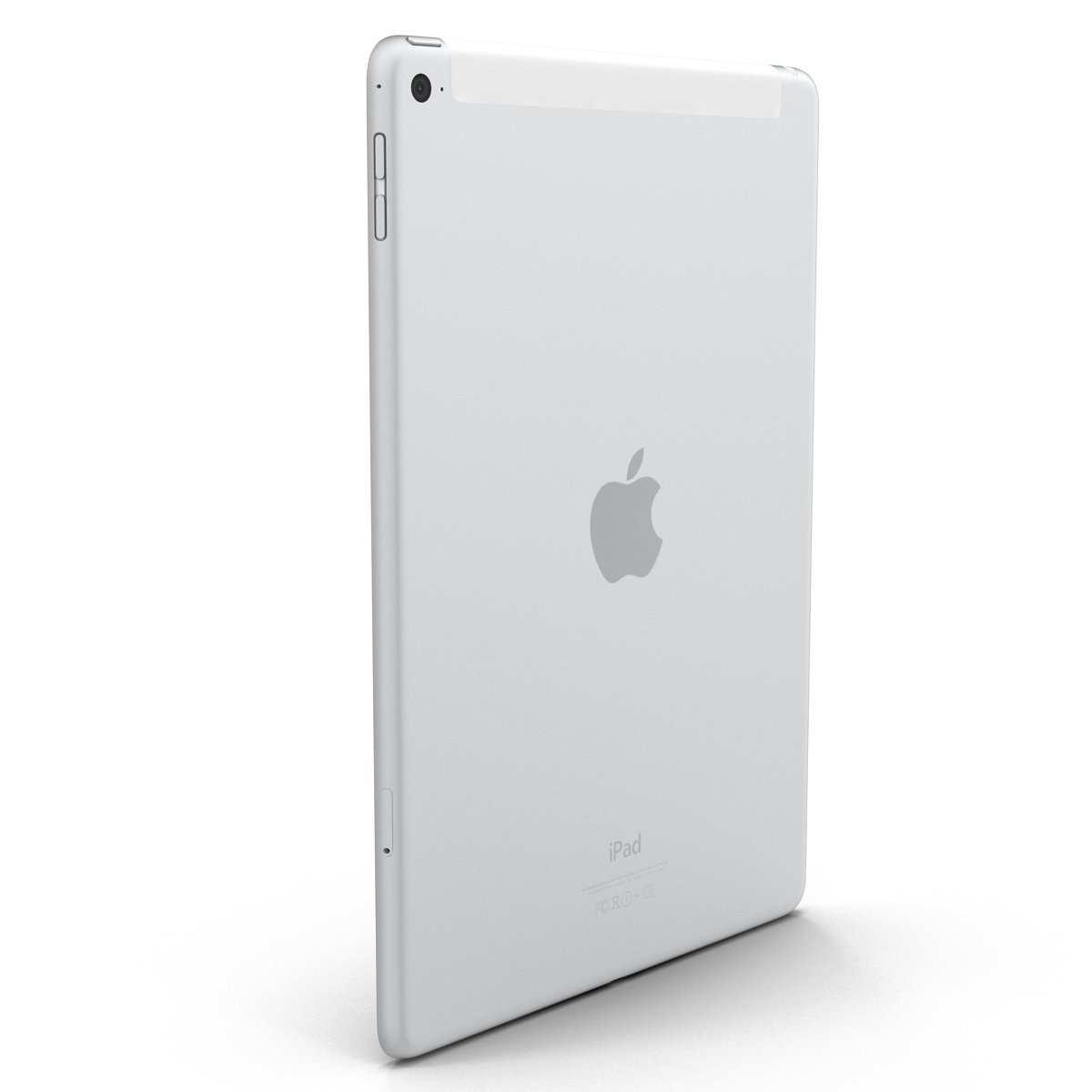 iPad Air 2 3G Silver 2 3D