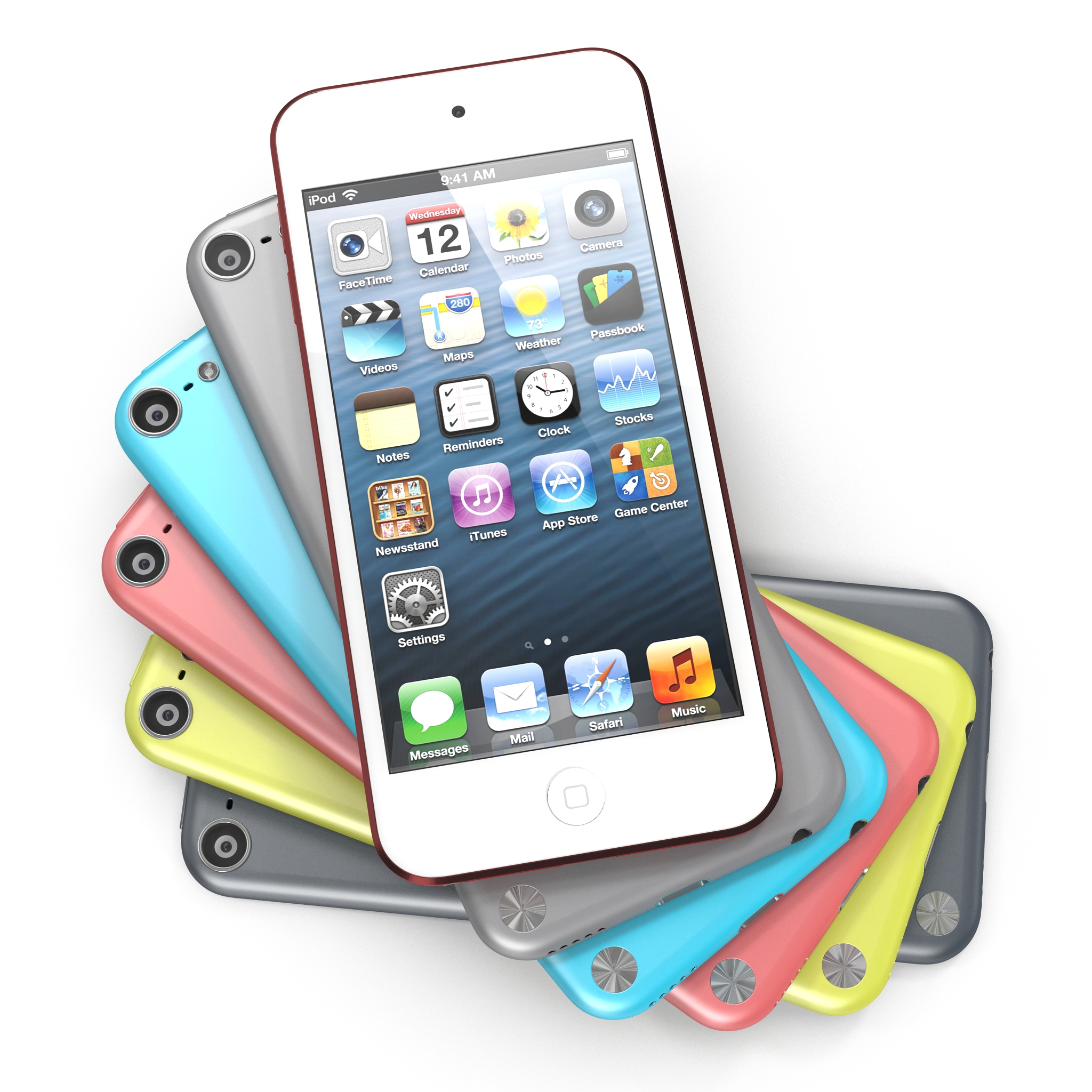 iPod Touch Set 3D model