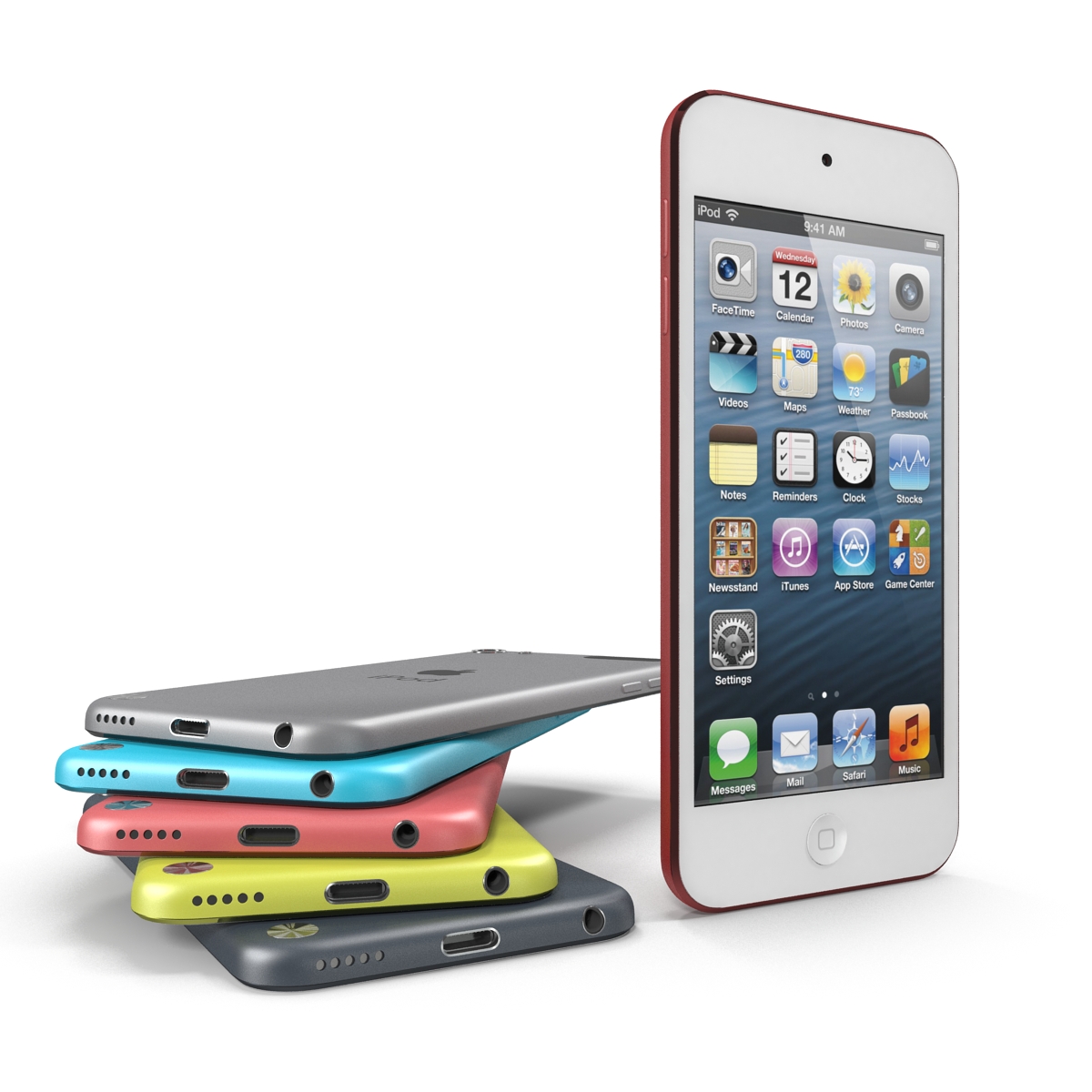 iPod Touch Set 3D model