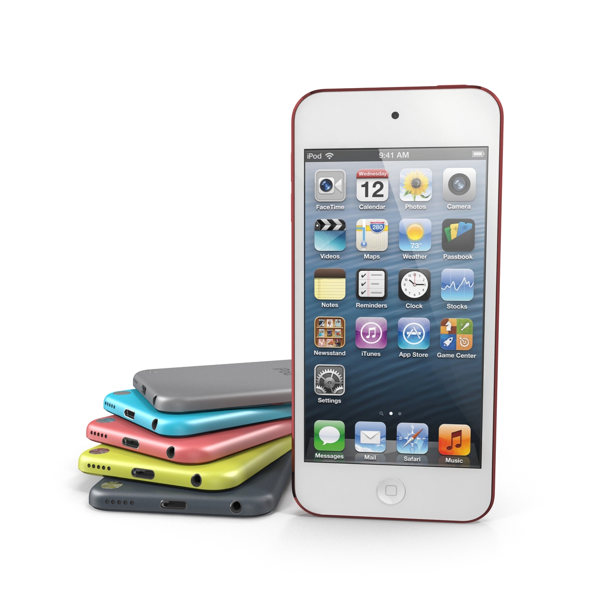 iPod Touch Set 3D model