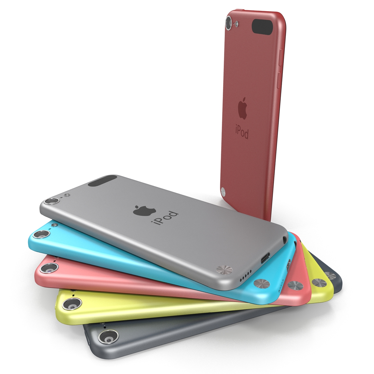 iPod Touch Set 3D model