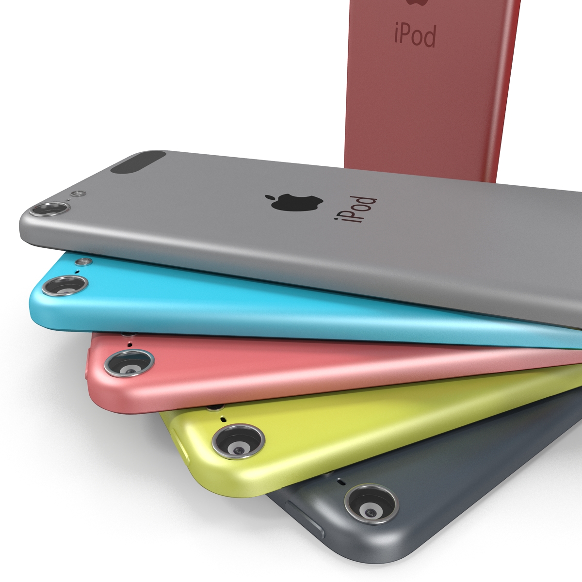 iPod Touch Set 3D model