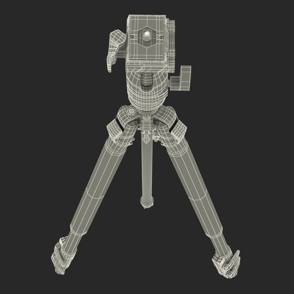 3D Camera Tripod model