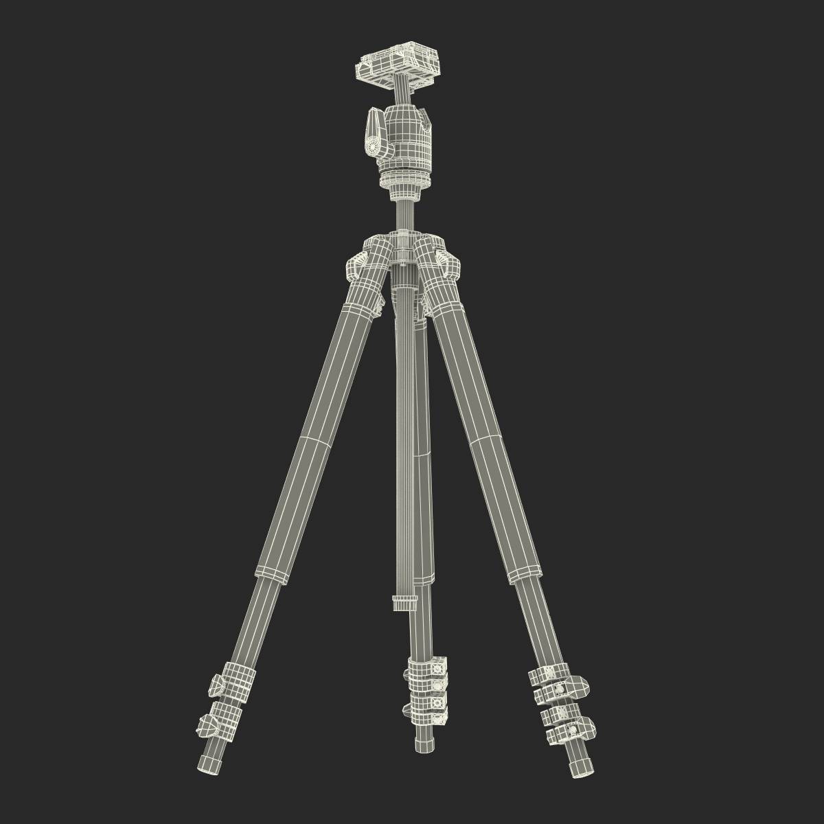 3D Camera Tripod model