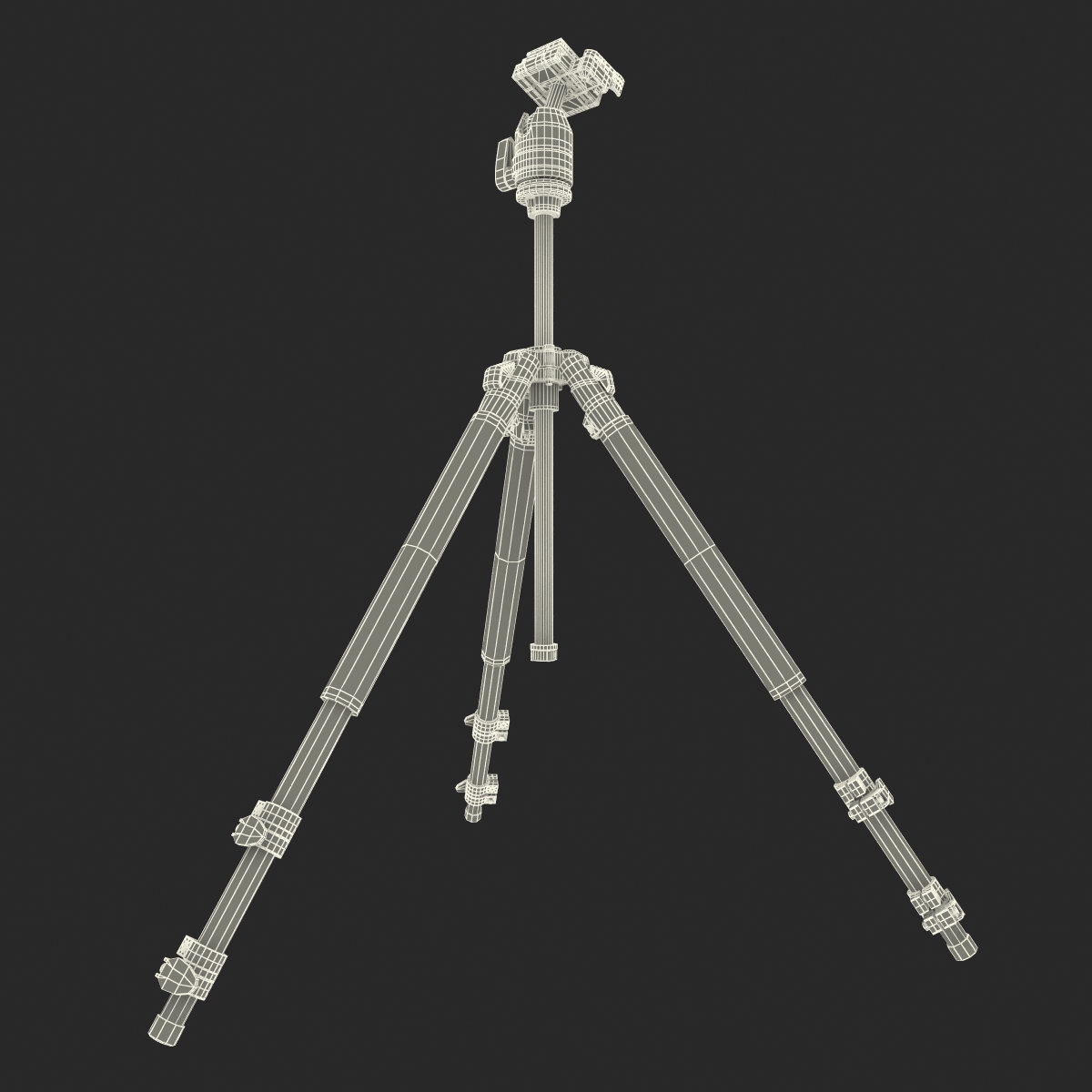 3D Camera Tripod model