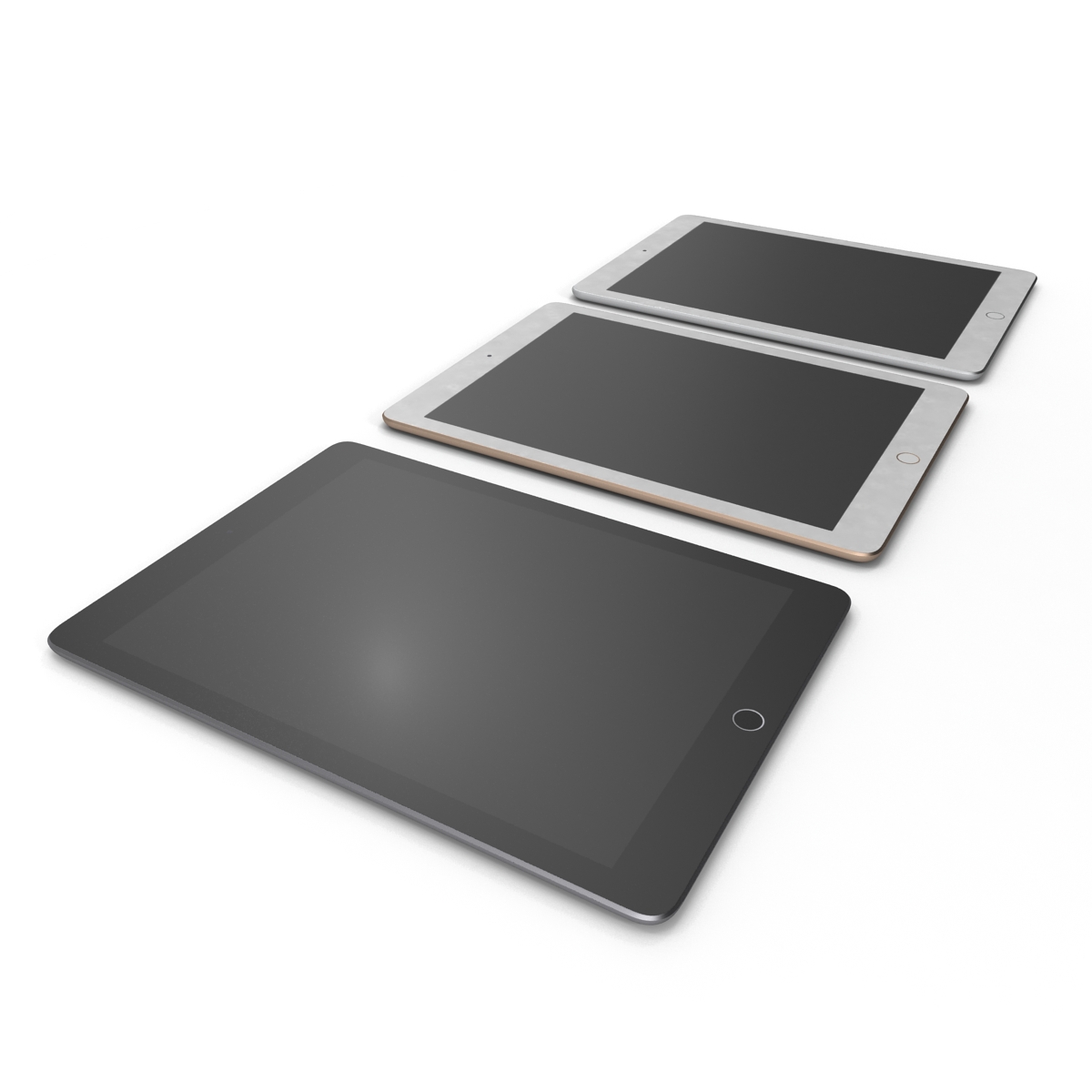 iPad Air 2 Set 3D model