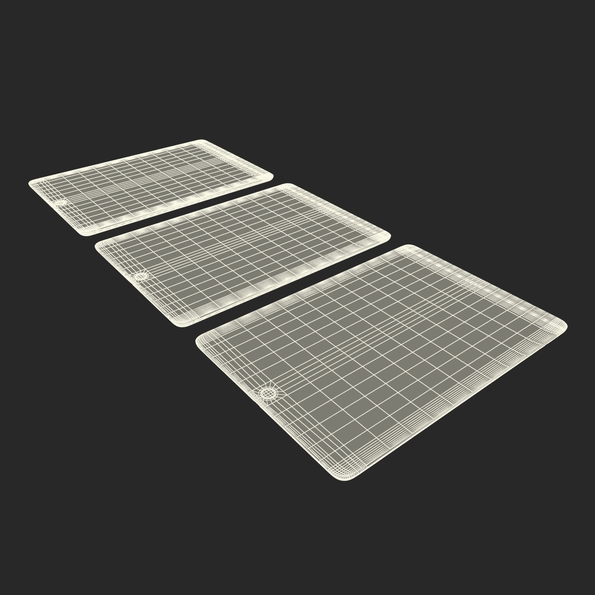 iPad Air 2 Set 3D model