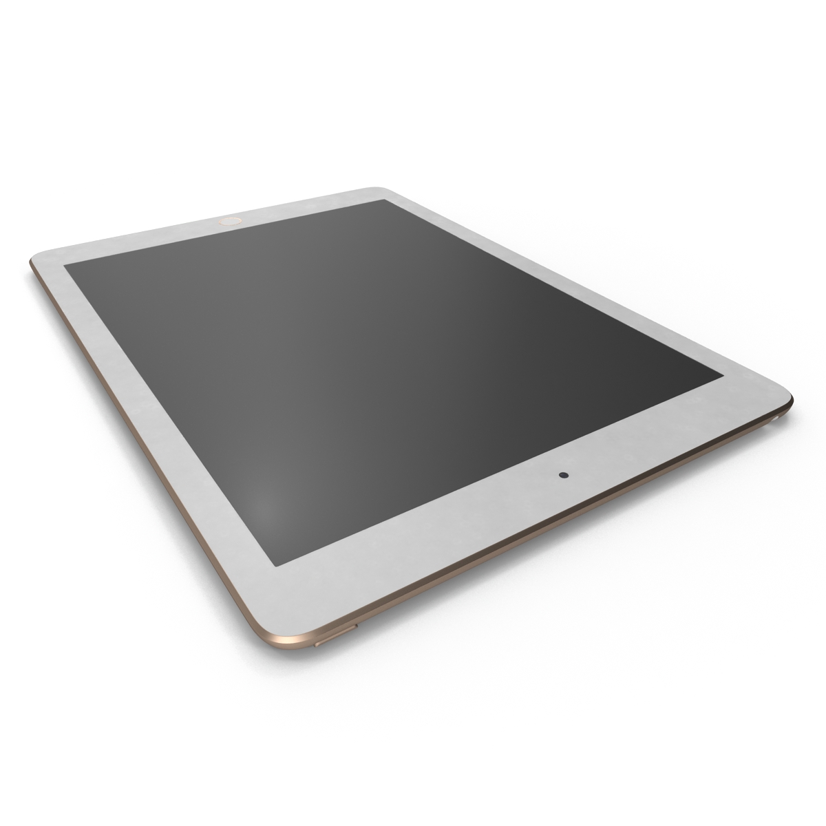 3D model iPad Air 2 Gold