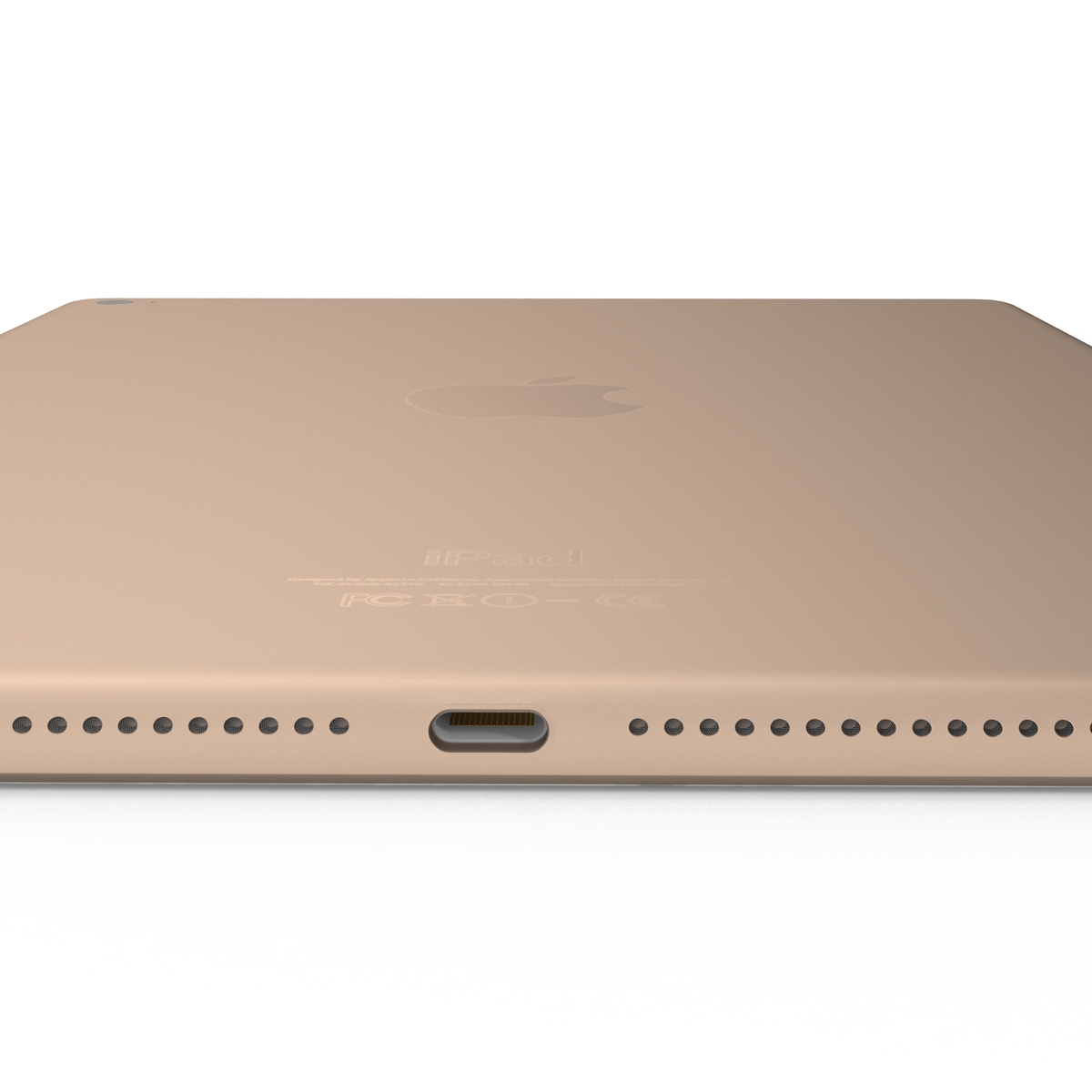 3D model iPad Air 2 Gold