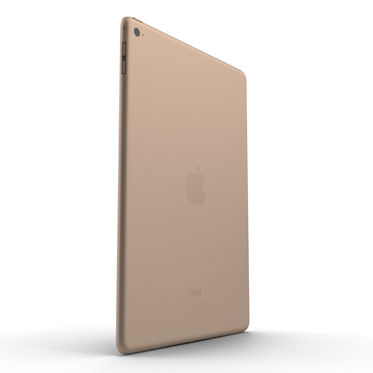 iPad Air 2 Gold 2 3D