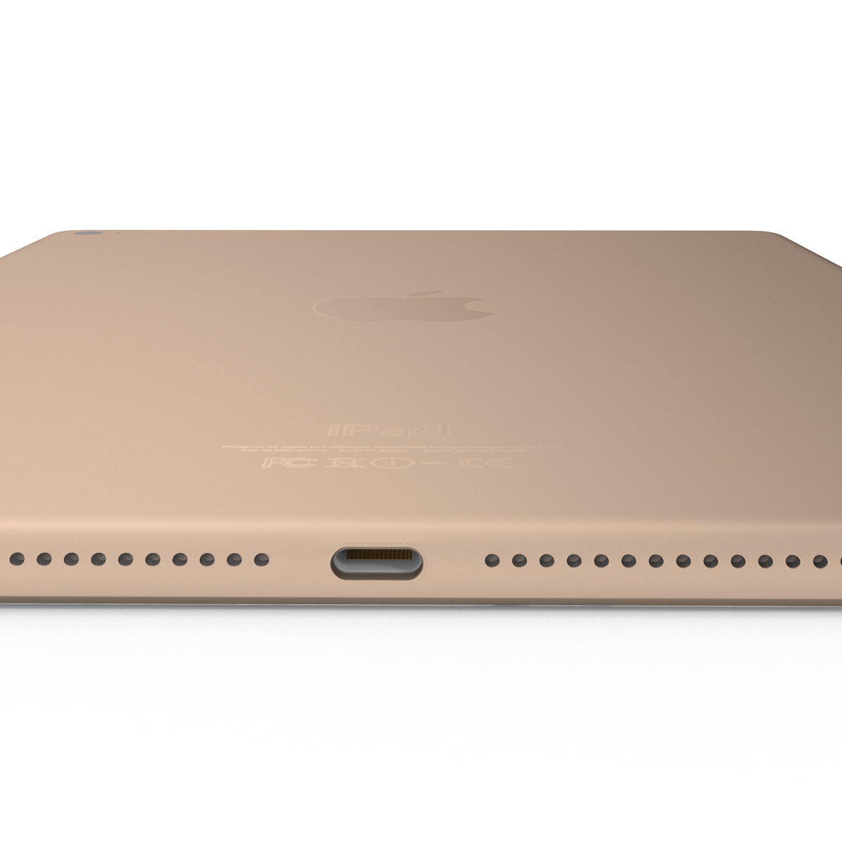 iPad Air 2 Gold 2 3D