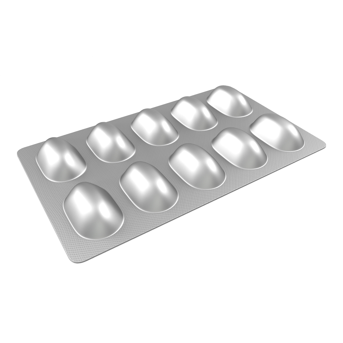 3D Pills Blister Pack model