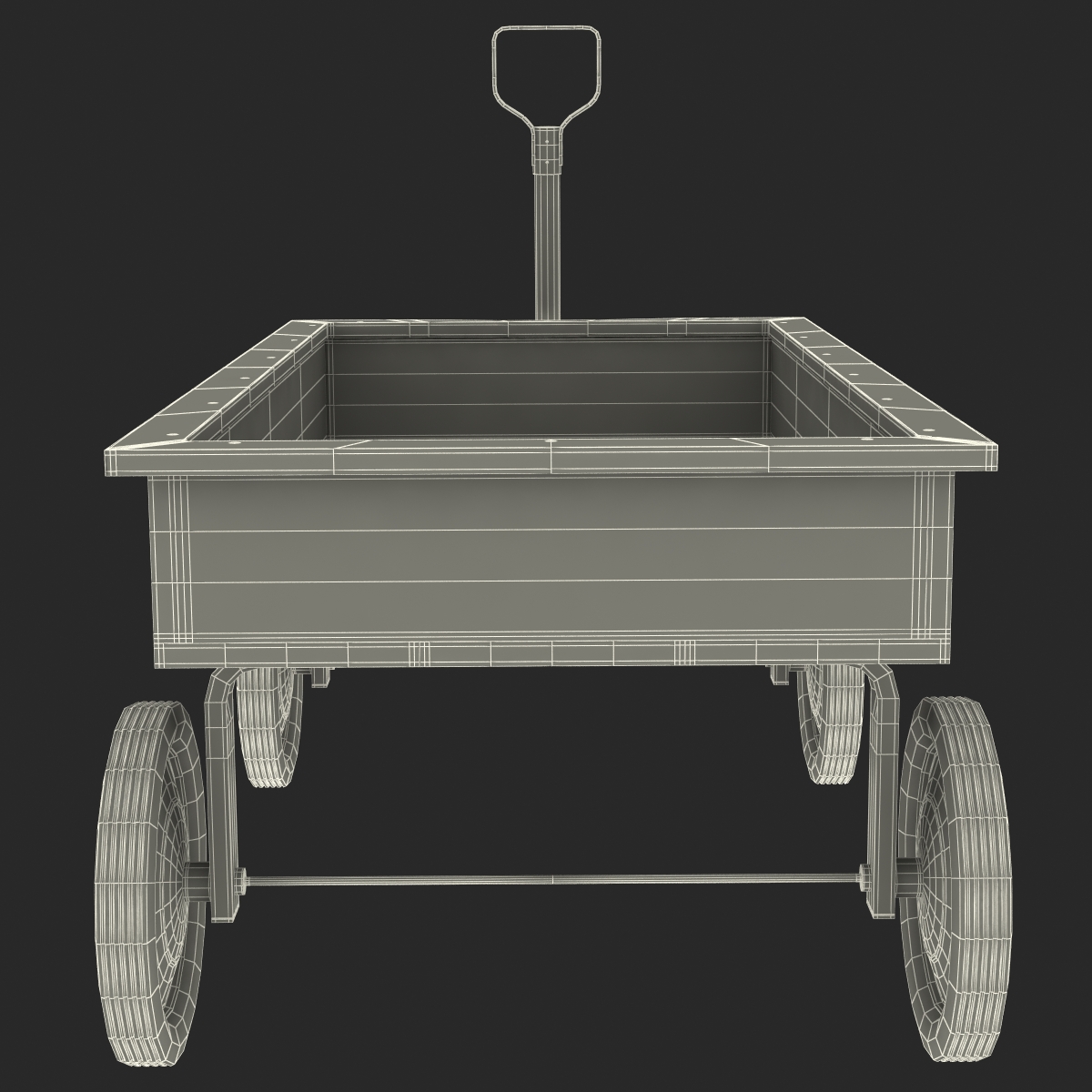 Childs Wagon 3D