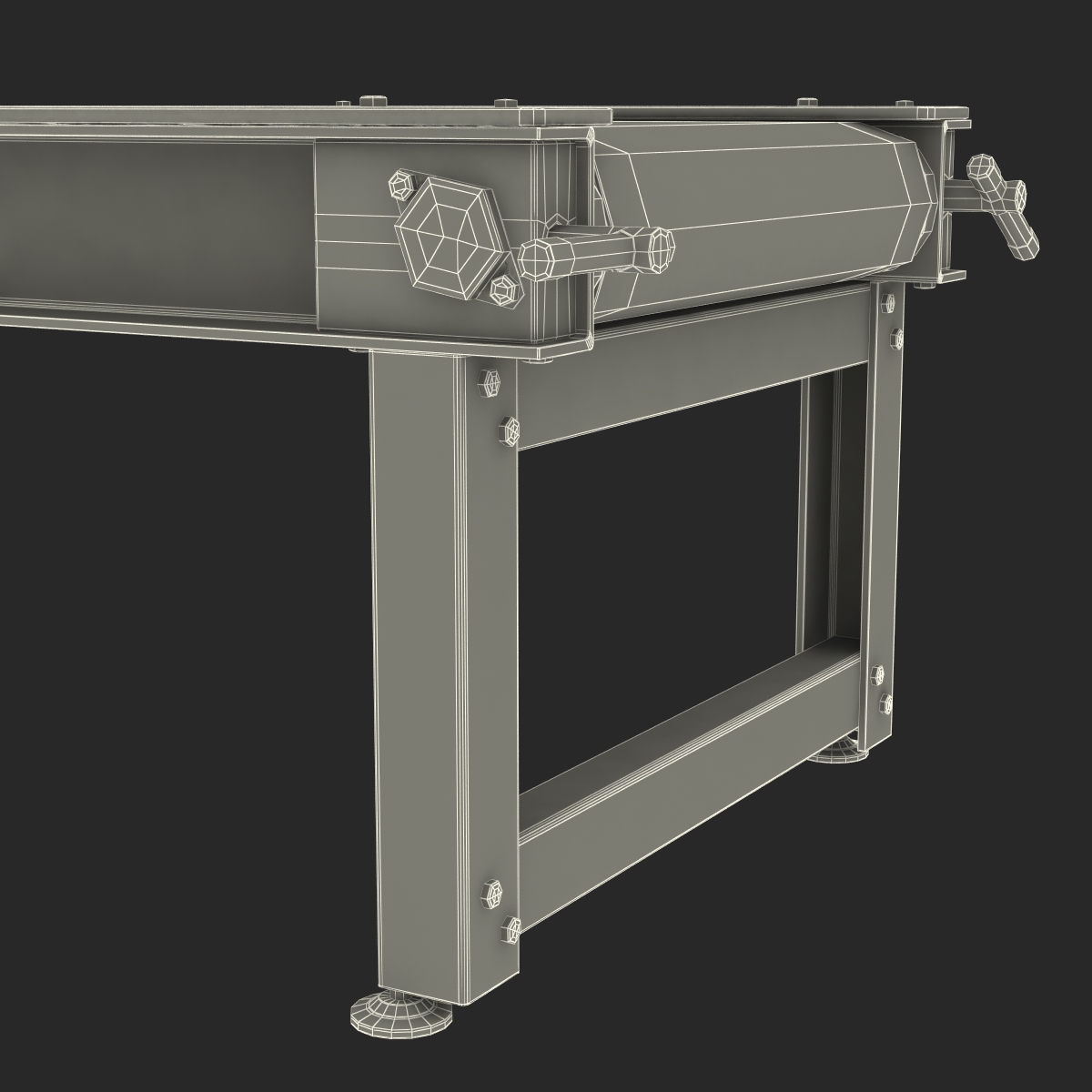 3D Conveyor Belt model