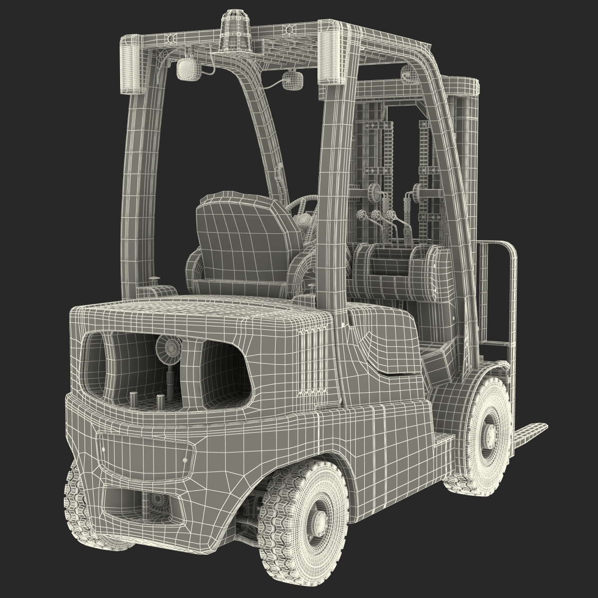 3D model Forklift