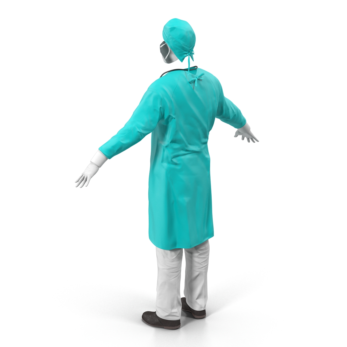 3D Surgeon Dress model