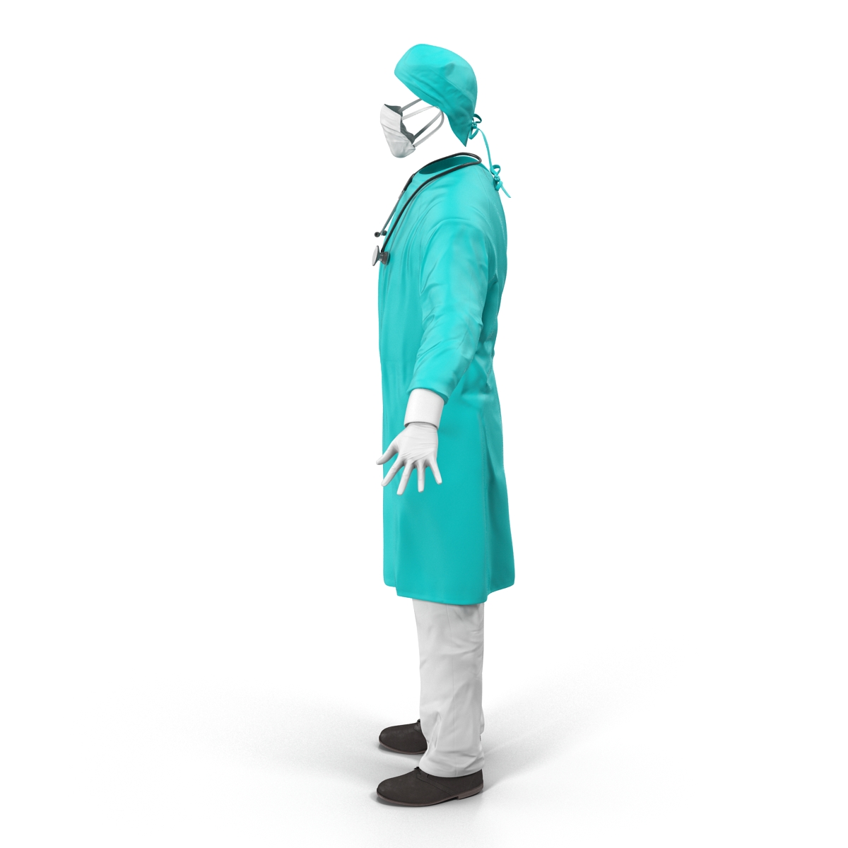 3D Surgeon Dress model