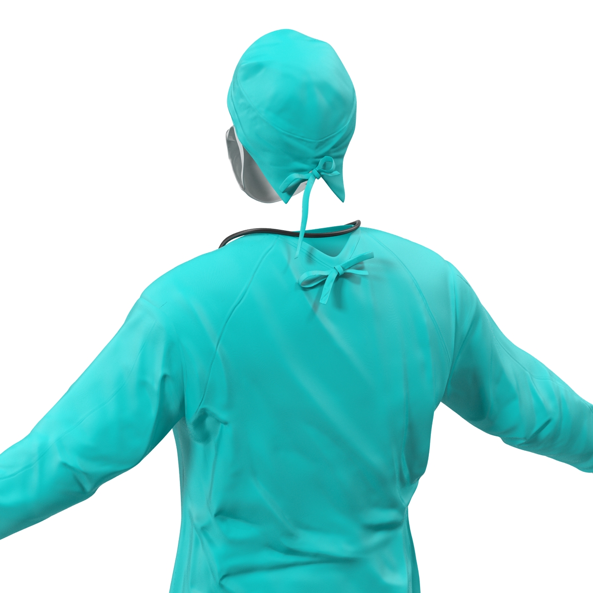 3D Surgeon Dress model