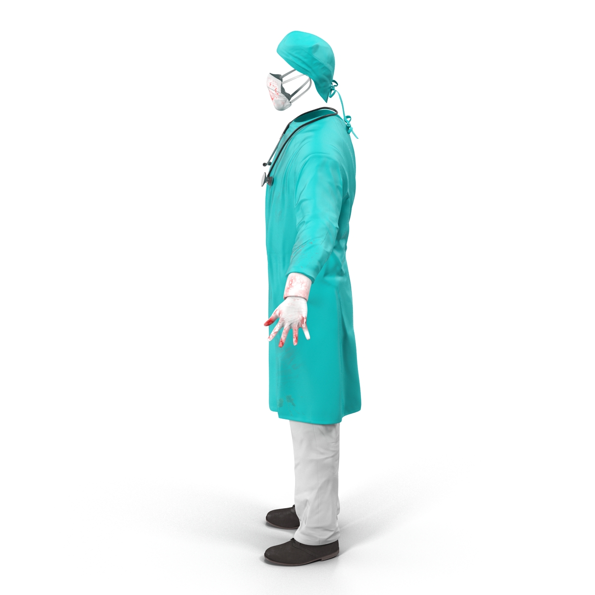 3D model Surgeon Dress 2