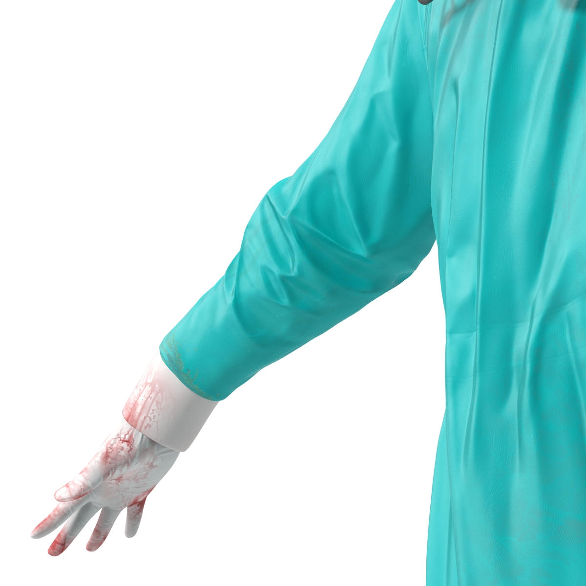 3D model Surgeon Dress 2