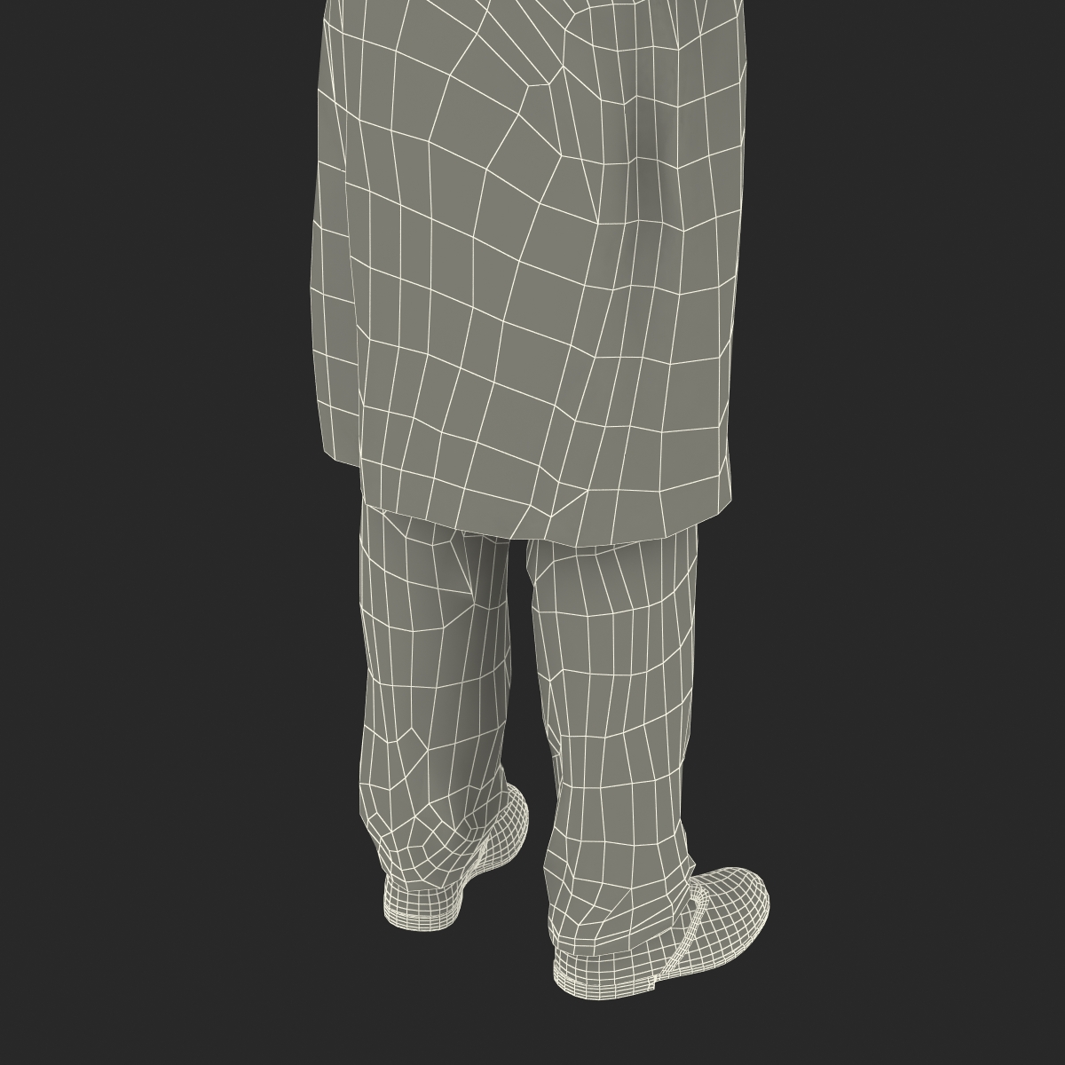 3D model Surgeon Dress 2