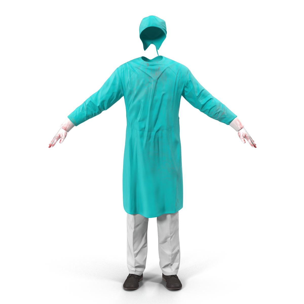 3D model Surgeon Dress 4