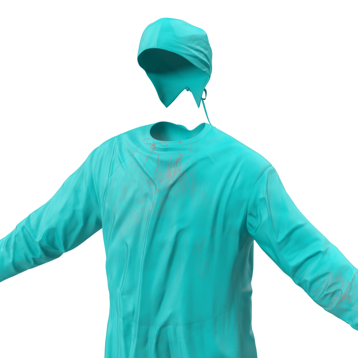 3D model Surgeon Dress 4