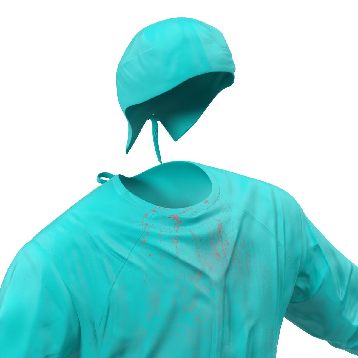 3D model Surgeon Dress 4