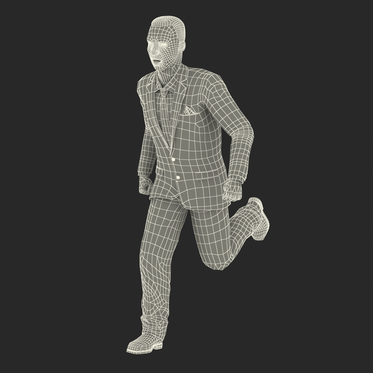 Mediterranean Businessman Rigged 2 3D model