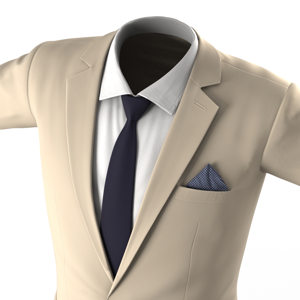 3D model Men Suit 9