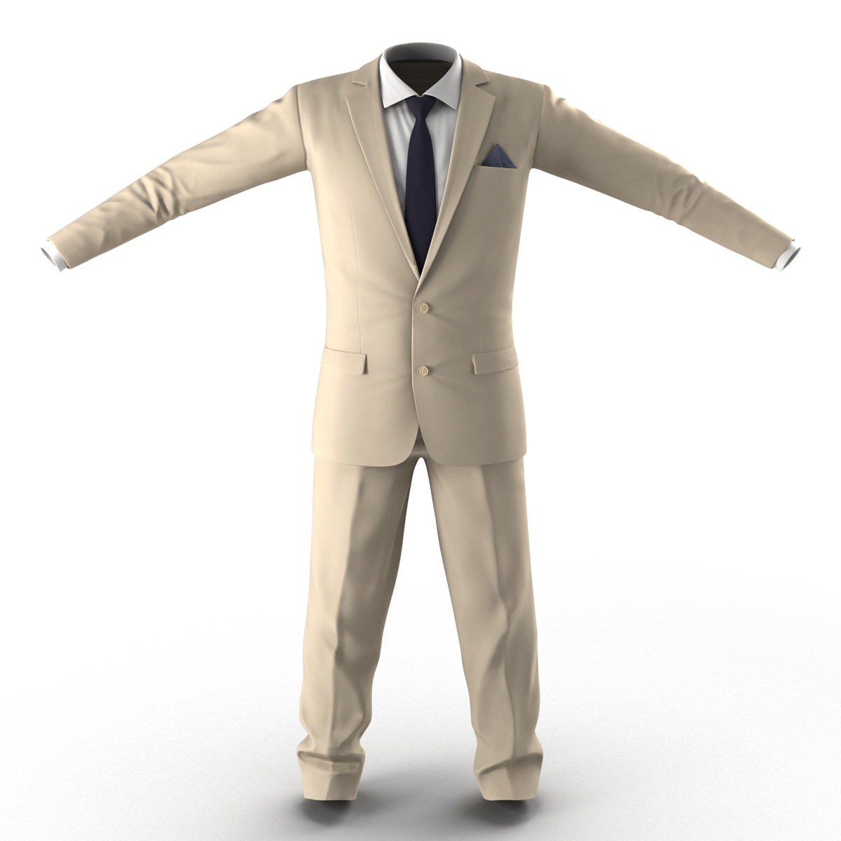 3D Men Suit 10