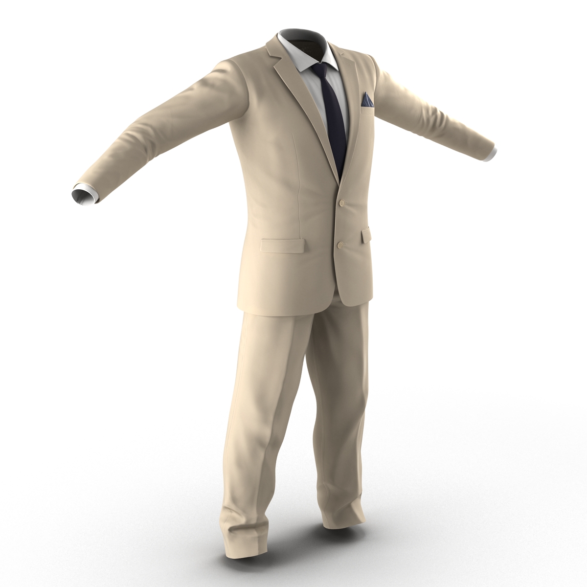 3D Men Suit 10