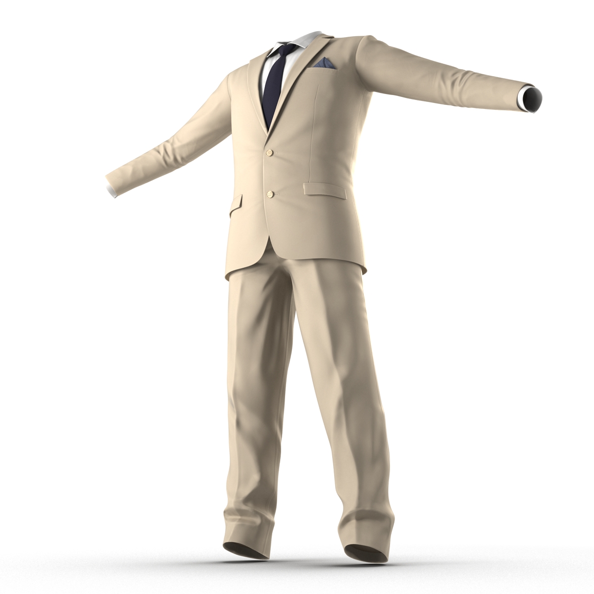 3D Men Suit 10