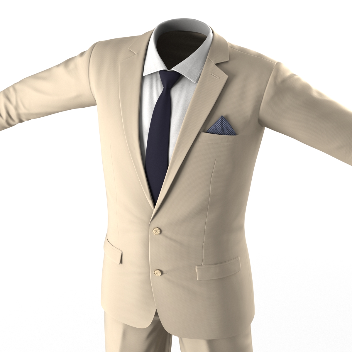 3D Men Suit 10