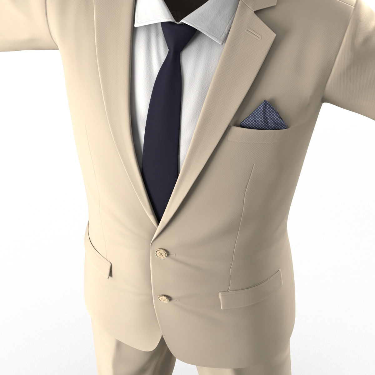 3D Men Suit 10