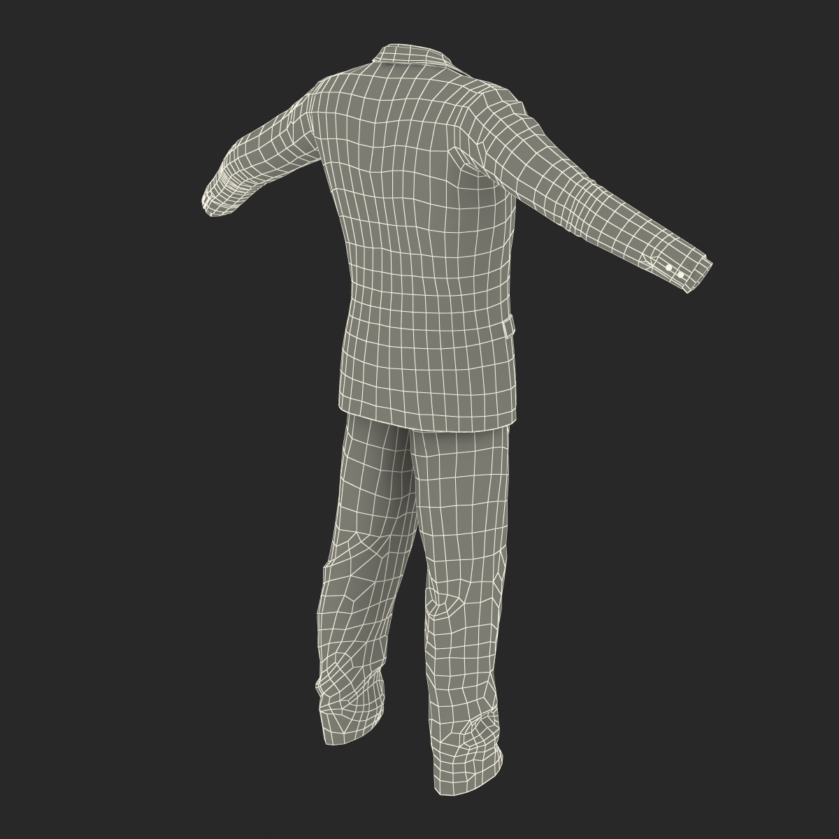 3D Men Suit 10