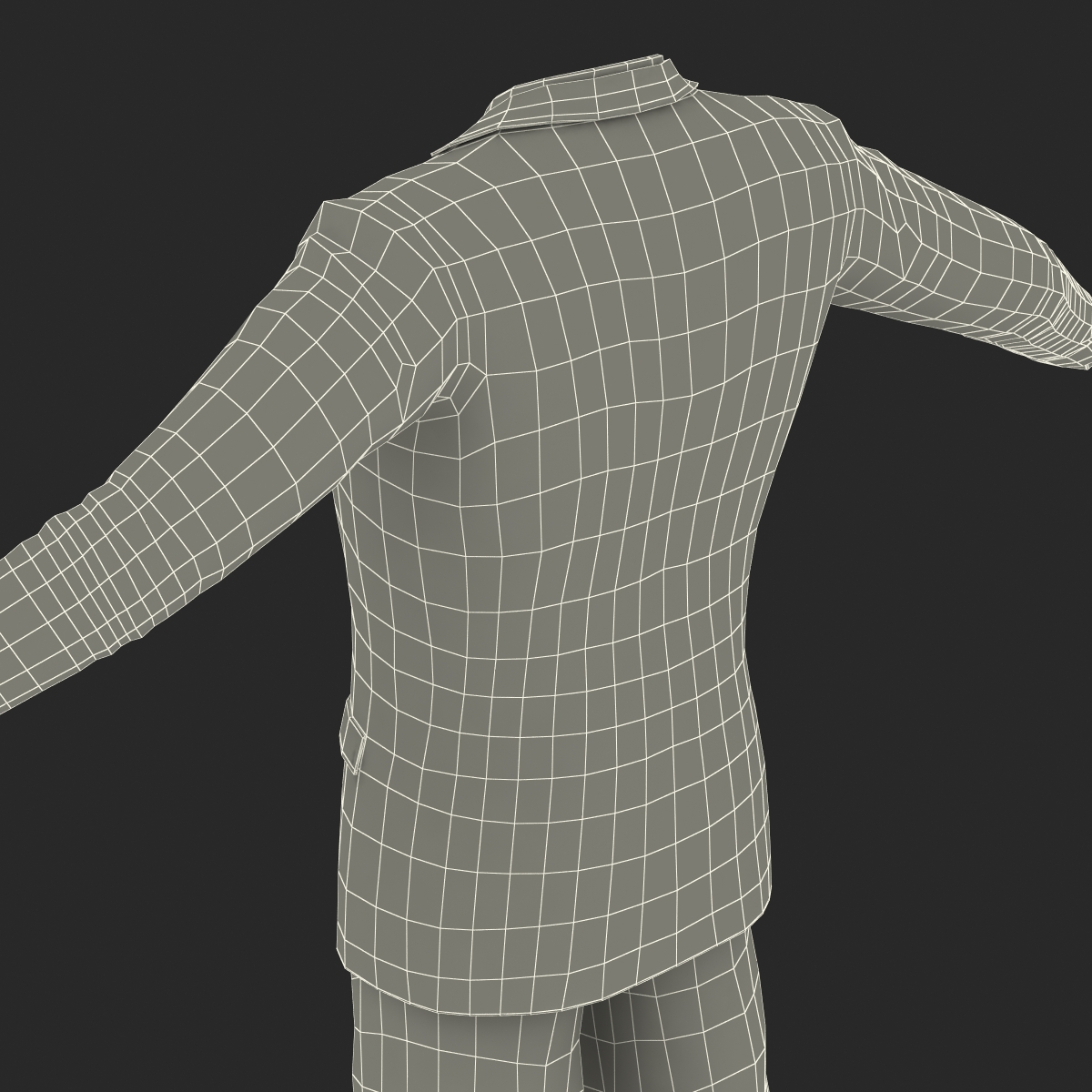 3D Men Suit 10