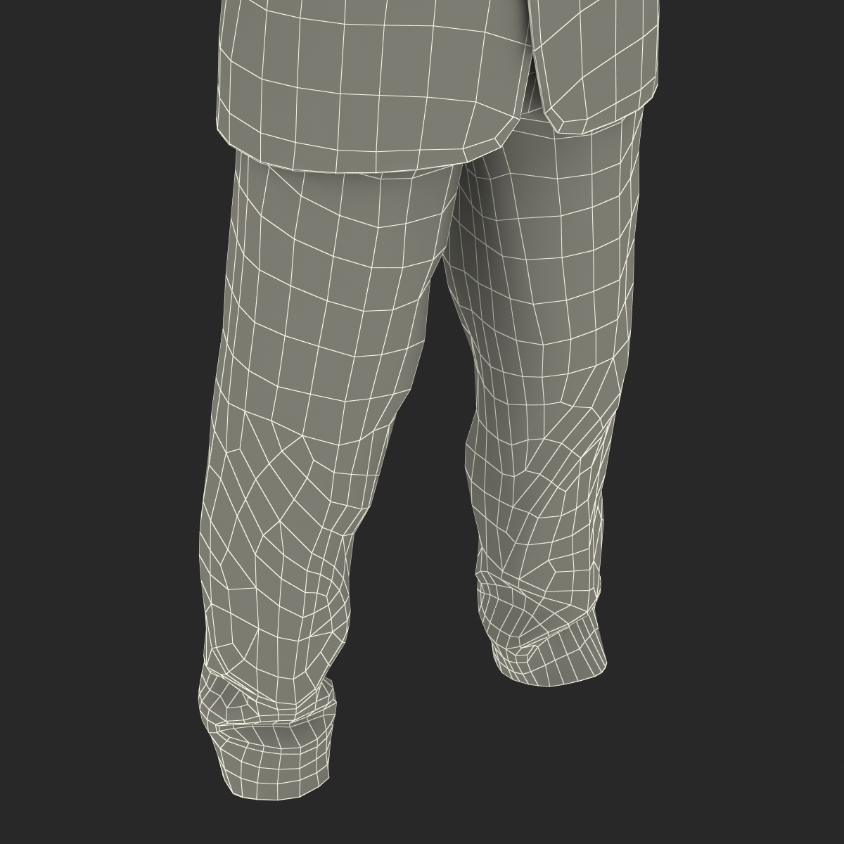 3D Men Suit 10