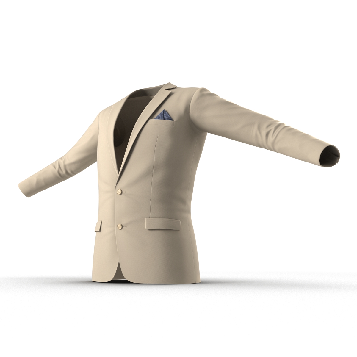 3D Mens Suit Jacket 9 model