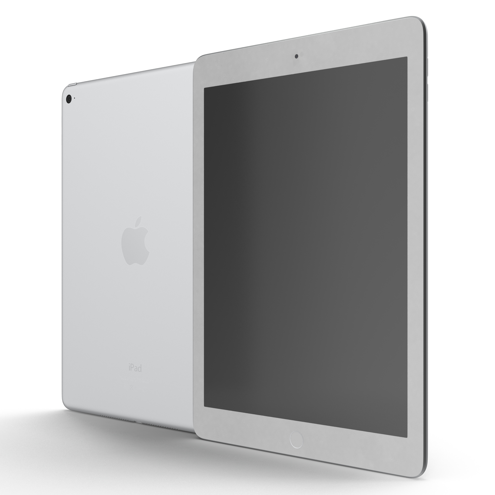 iPad Air 2 Silver 3D